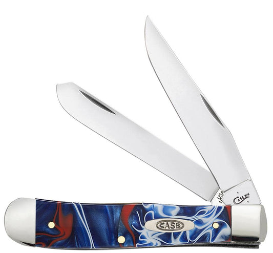 Case Patriotic Kirinite Trapper Knife