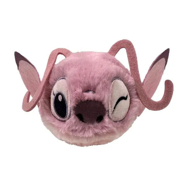 Disney's Angel pink plush ball toy with large eyes and a smiling expression, on a white background