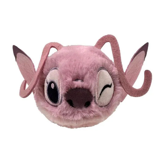 Disney's Angel pink plush ball toy with large eyes and a smiling expression, on a white background