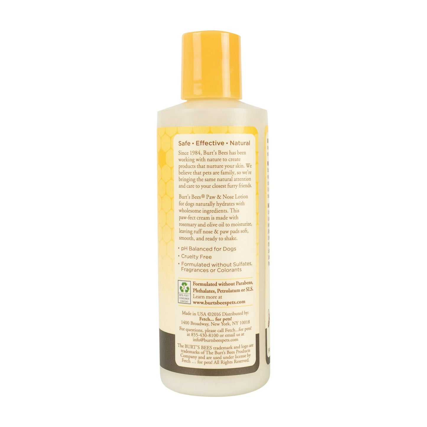 Burt's Bees for Dogs Paw & Nose Lotion with Rosemary & Olive Oil