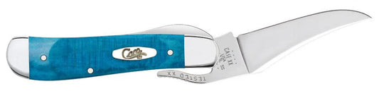 Case Sawcut Jig Caribbean Blue Bone RussLock