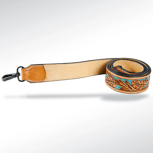 American Darling Tooled Leather Crossbody Handle Strap for Bags