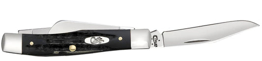 Case Jigged Buffalo Horn Medium Stockman with Pen Blade
