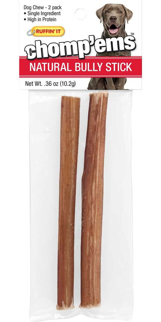 Chomp 'ems Bully Sticks 2 Pack