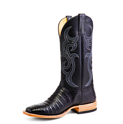 Horse Power Black Caiman Boot