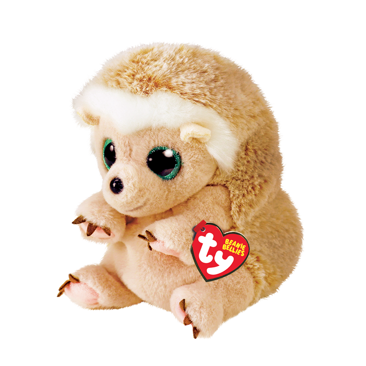Ty Beanie Bellies- Bumper the Tan Hedgehog