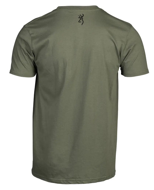 Browning Camo Buckmark Shirt in Green