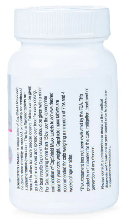 CapShield Maxx Flavored Tablets for Cats