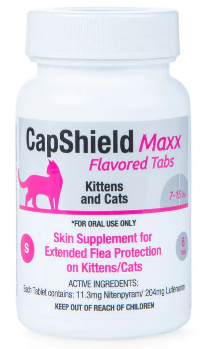 CapShield Maxx Flavored Tablets for Cats