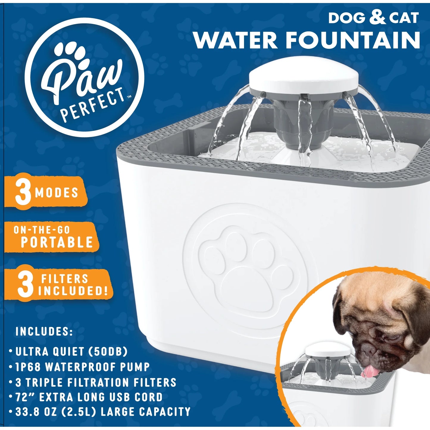 Paw Perfect Pet Water Fountain