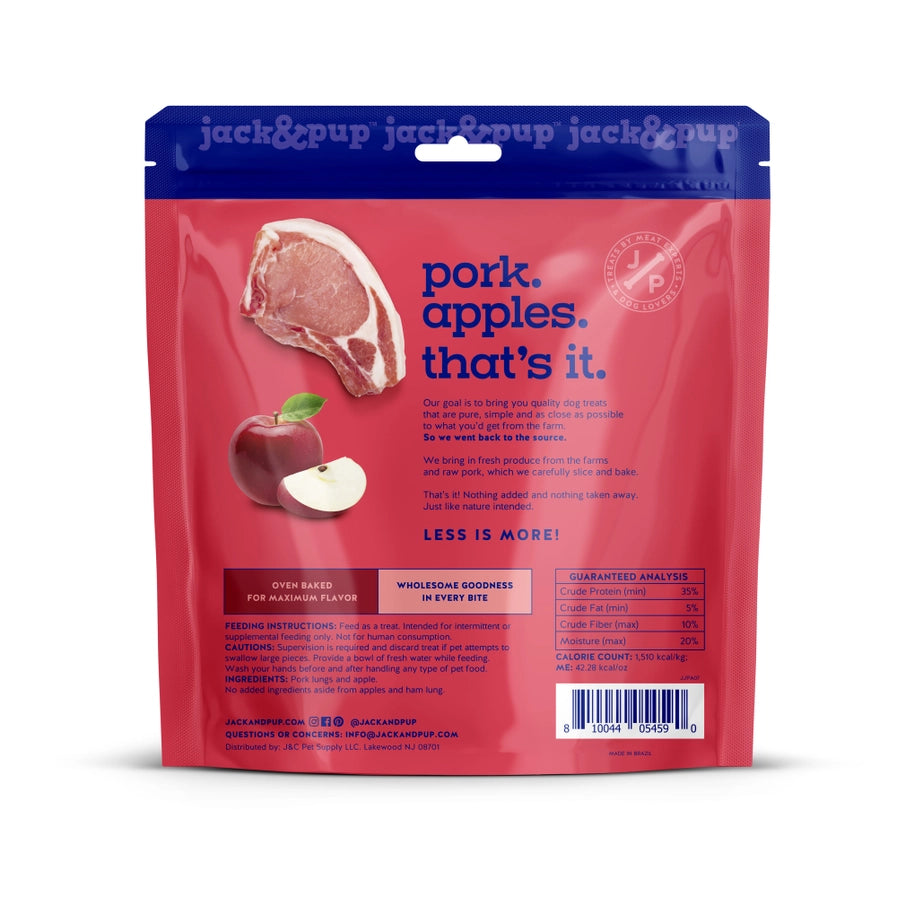 Jack & Pup Just Pork & Apple Dog Treats