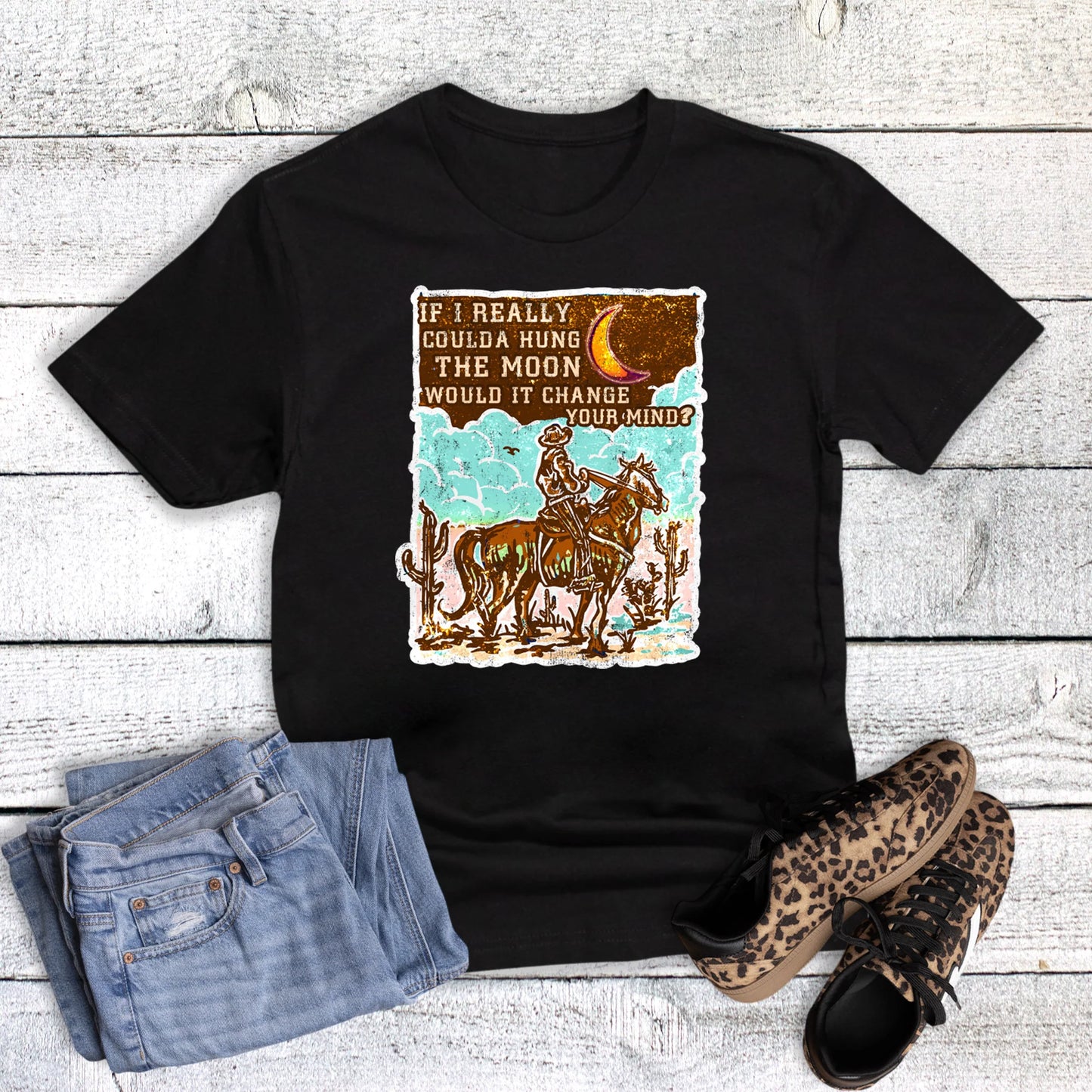 Coulda Hung the Moon Tee