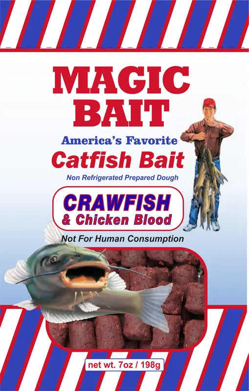 Magic Bait Catfish Bait Crawfish and Chicken Blood
