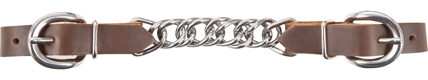 Martin Saddlery Retan Leather Curb Flat Chain