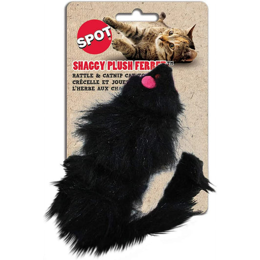 Spot Shaggy Ferret Cat Toy