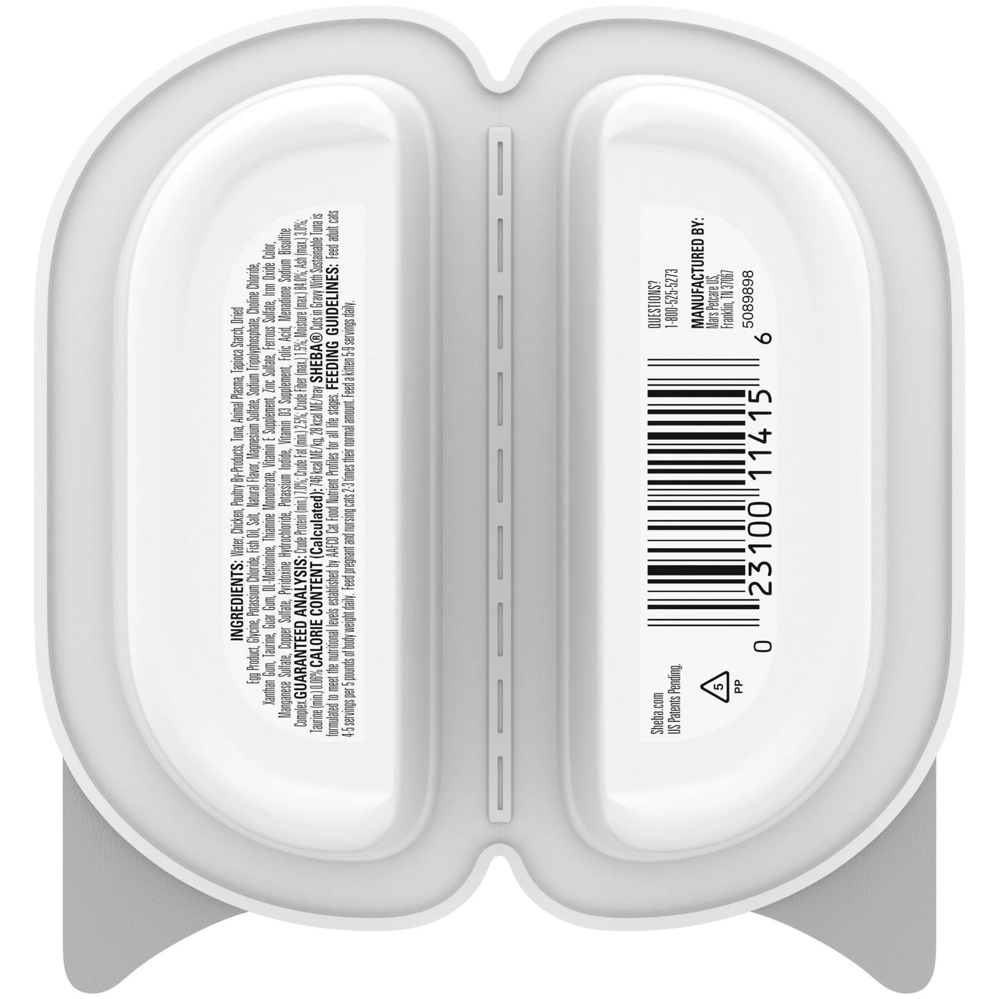 Sheba Wet Cat Food Cuts in Gravy with Sustainable Tuna
