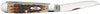 Case Peach Seed Jig Amber Bone Trapper