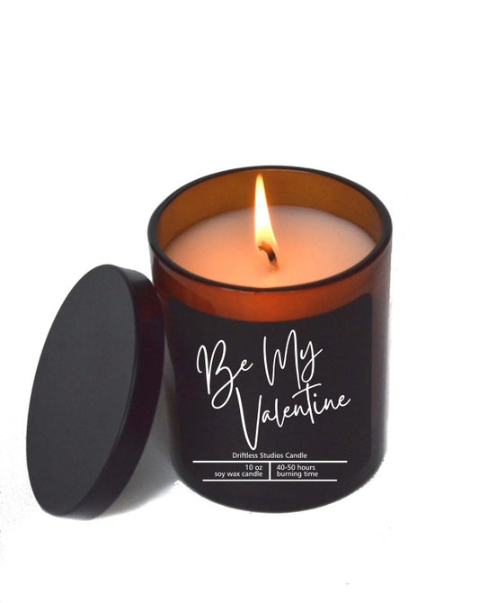 Be My Valentine Candle