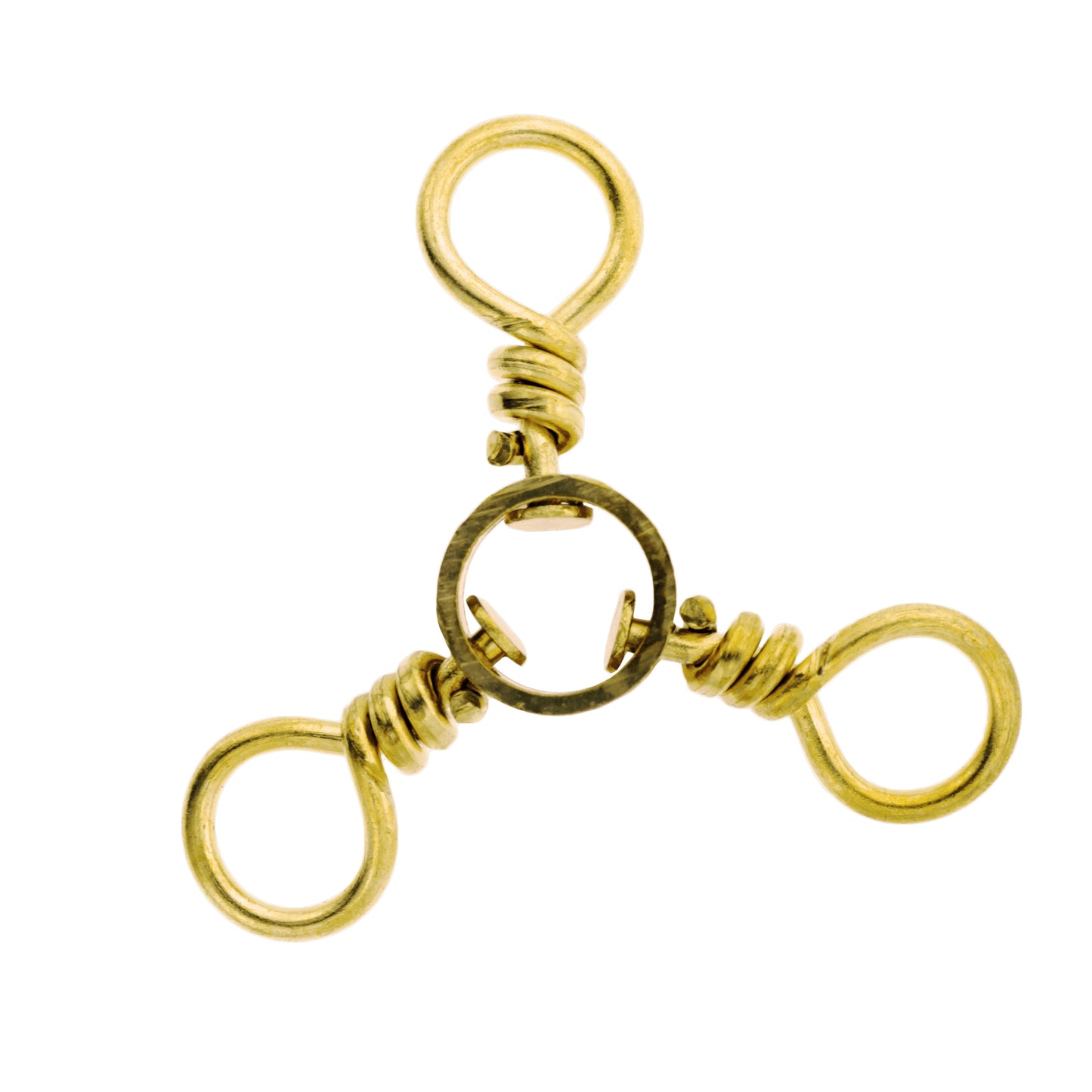 Eagle Claw 3-Way Brass Swivels