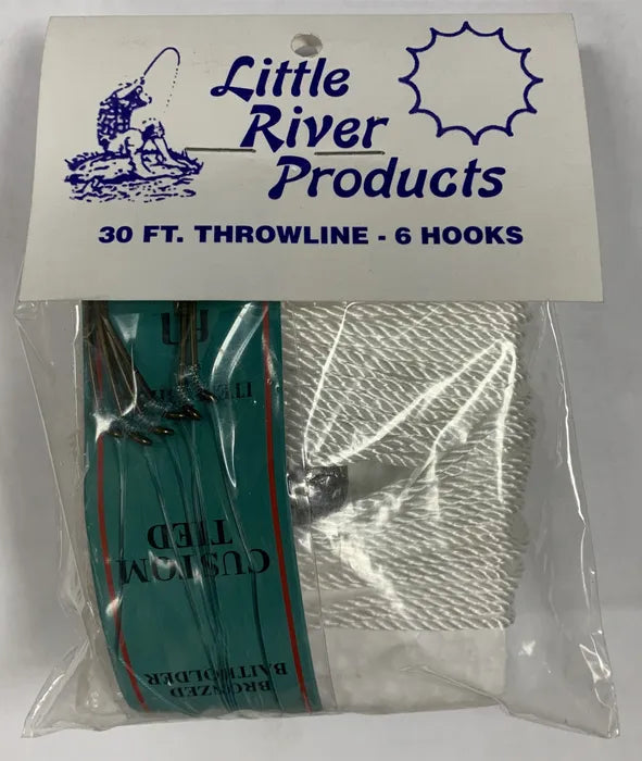 Little River 30' Throwline with 6 Hooks