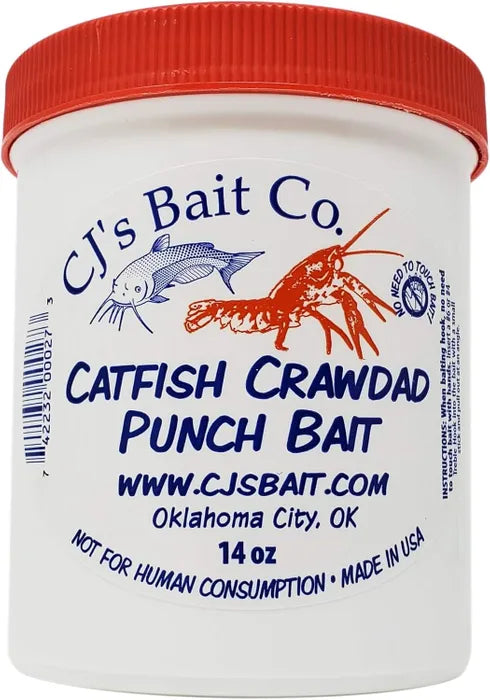 CJ's Bait Company Catfish Crawdad Punch Bait