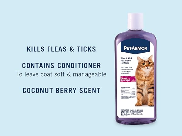 PetArmor Flea and Tick Shampoo for Cats