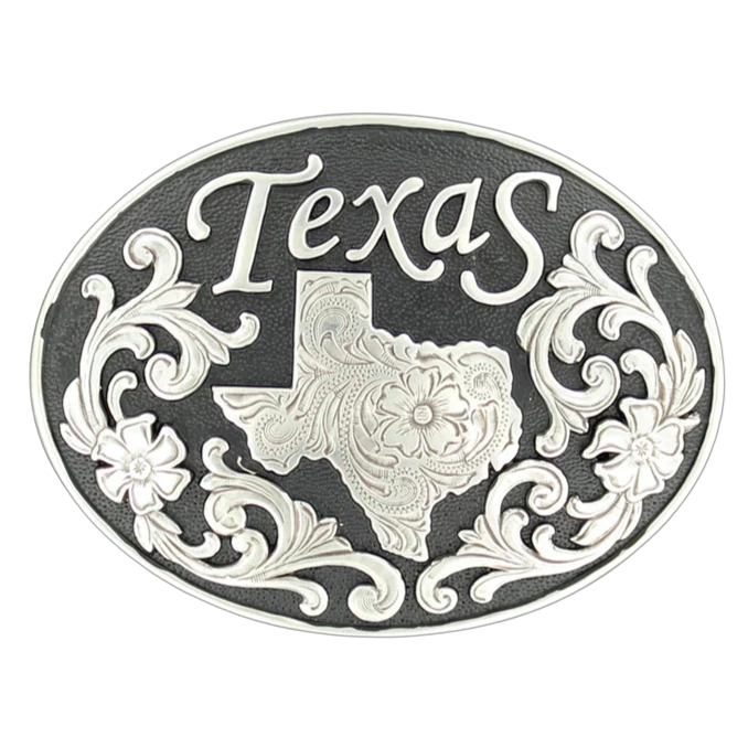 Nocona Texas Floral Buckle