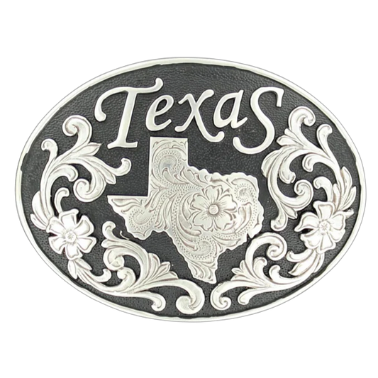Nocona Texas Floral Buckle