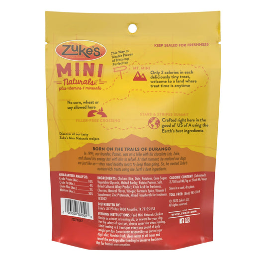 Zuke’s Mini Naturals Chicken Recipe Dog Treats