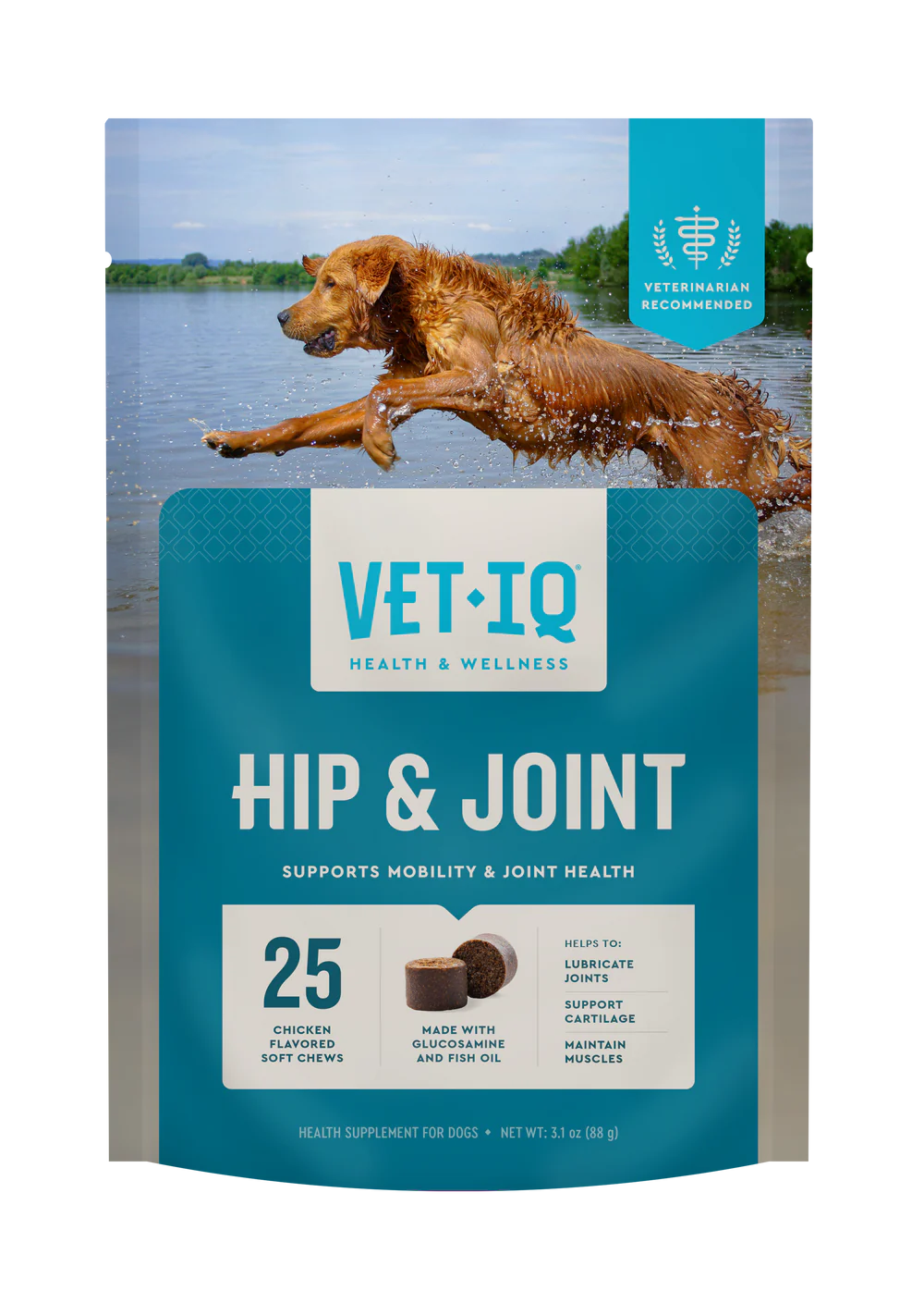 VetIQ Hip & Joint Dog Supplement Chews