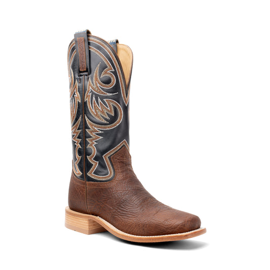 Hyer Dark Navy Cowhide Sawyer Boot