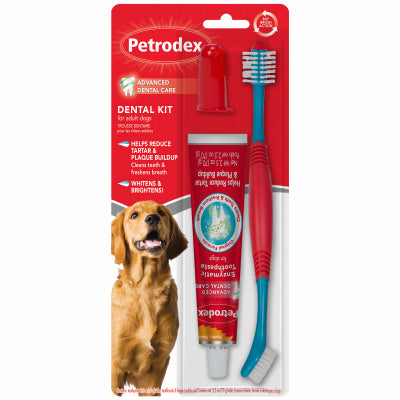 Petrodex Dental Care Dog Toothpaste and Brush Kit