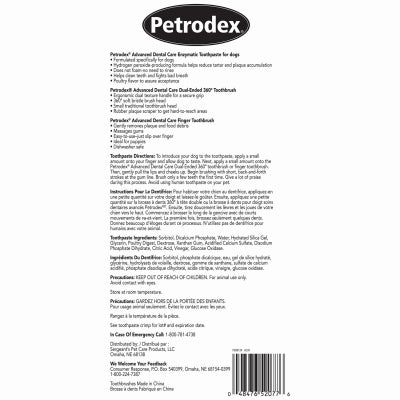 Petrodex Dental Care Dog Toothpaste and Brush Kit