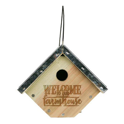 Nature's Way Cedar Rustic Wren Bird House