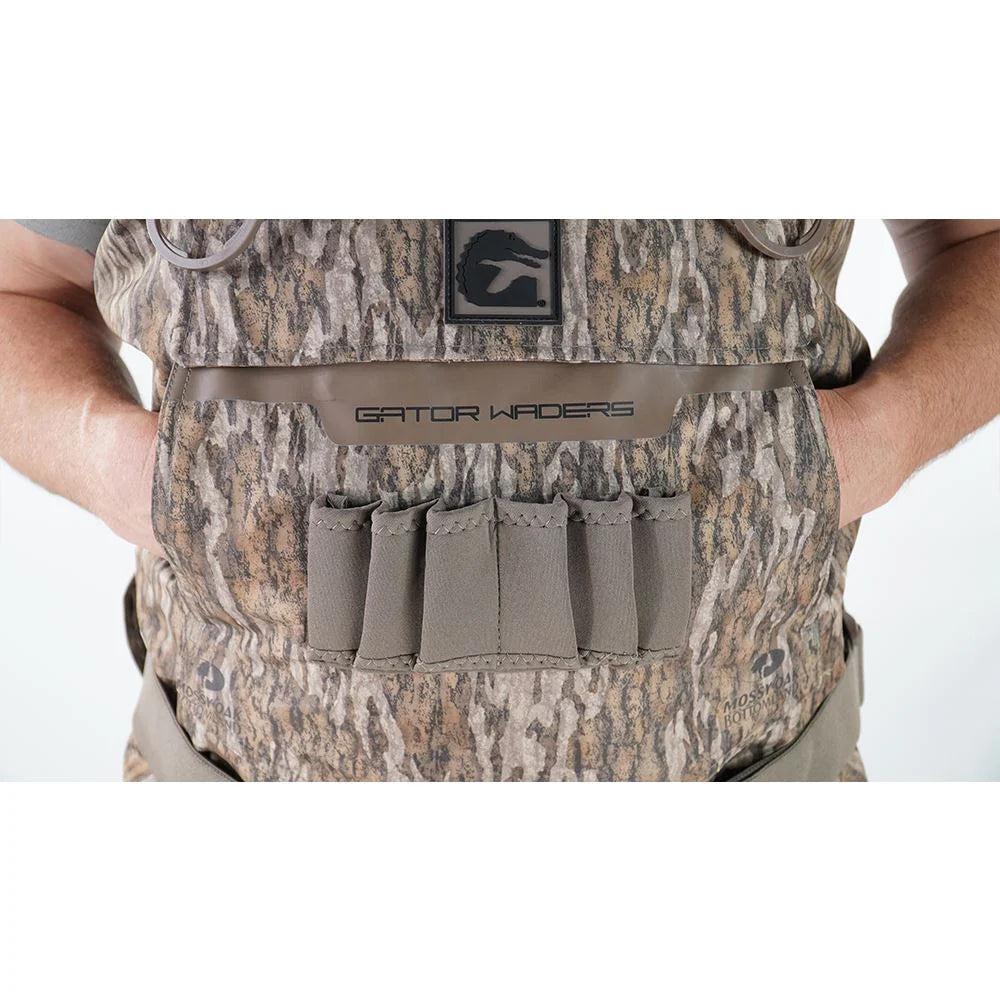 Gator Waders Women’s Shield Insulated Waders in Mossy Oak Bottomland