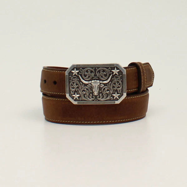 3D Boy's Longhorn Western Belt