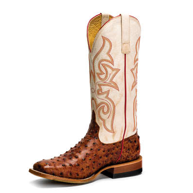 Horse Power Cognac Impostrich Boot