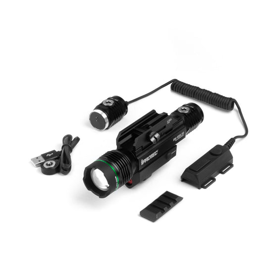 Iprotec RM400LSR Firearm Light and Laser Combo