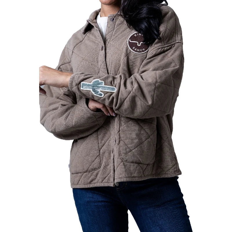 Kimes Ranch Ladies Rincon Throw Brown Jacket