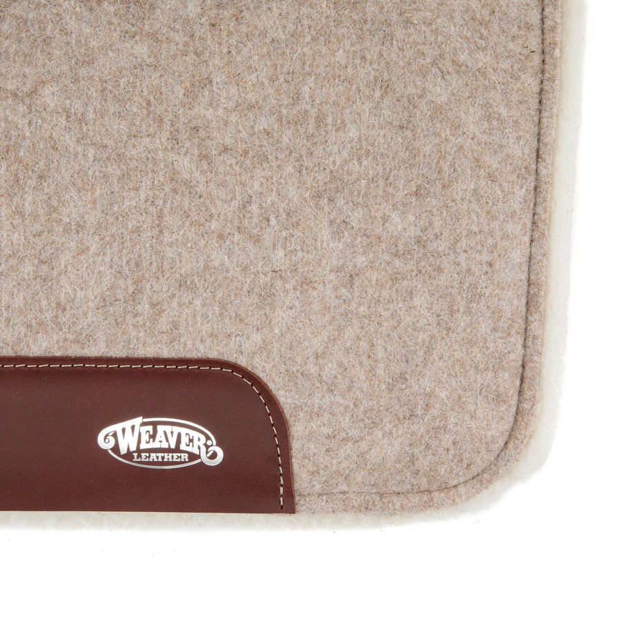 Weaver Contoured Wool Blend Felt Saddle Pad