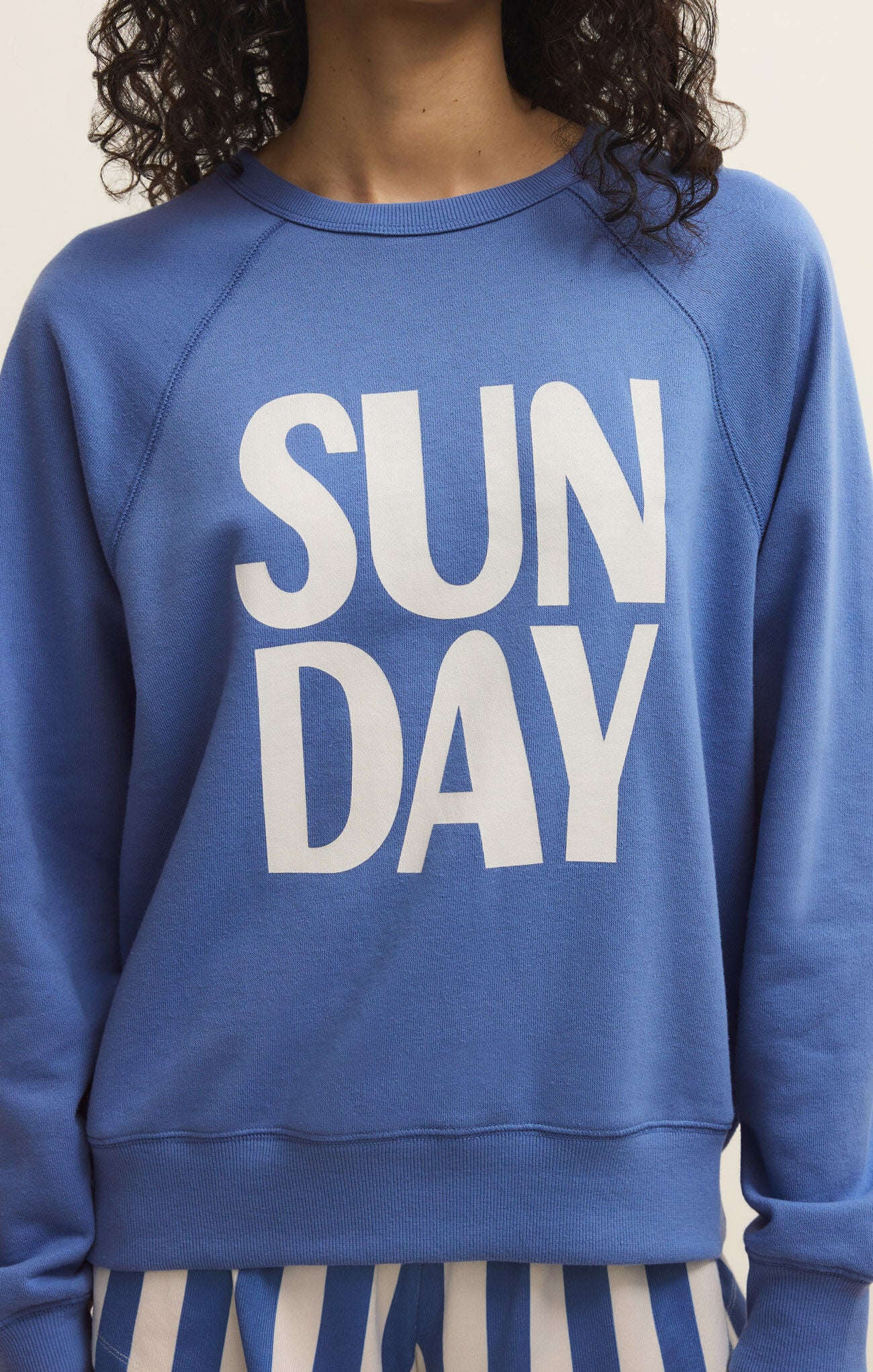 Z Supply Sunday Sweatshirt in Bayside