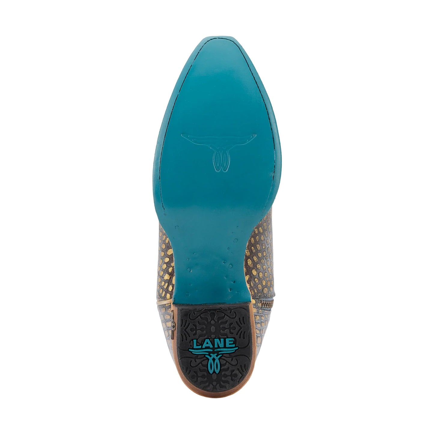 Lane Skylight Gilded Denim Boot