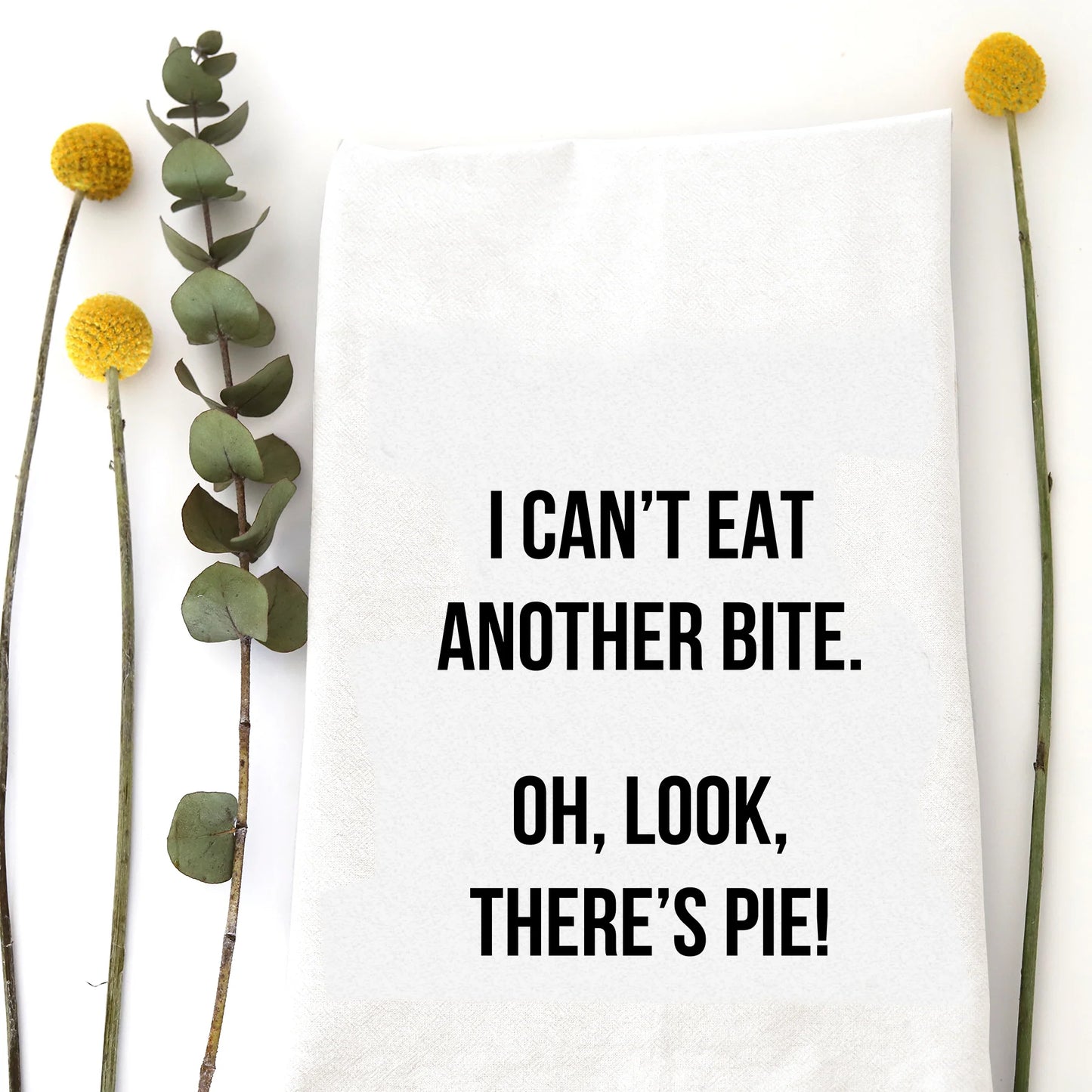 Look Pie Tea Towel