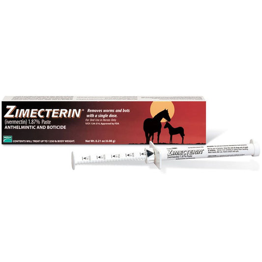 Zimecterin (ivermectin) Paste Wormer
