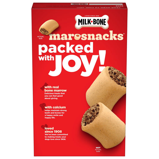 Milk Bone MaroSnacks Peanut Butter Flavored Dog Treats