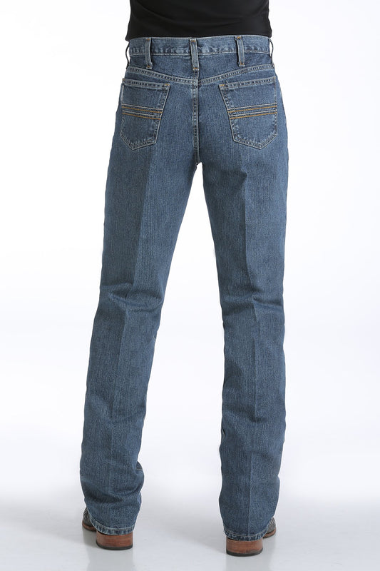 Cinch Men's Slim Fit Silver Label Medium Stonewash Jean