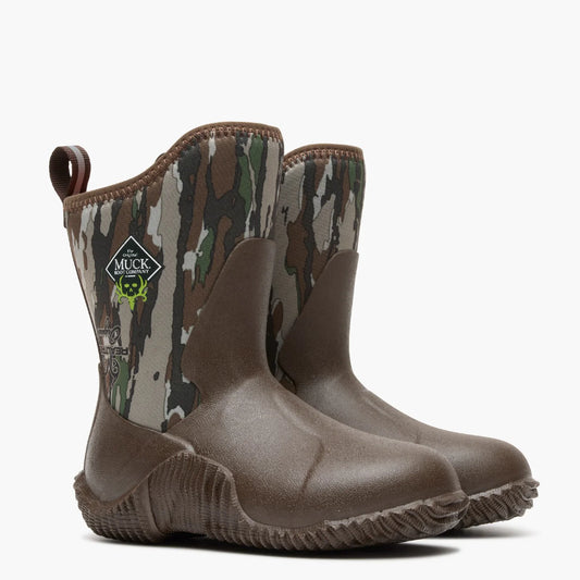 Muck Little Kids' Muck x Bone Collector Hale Boot in Realtree Original