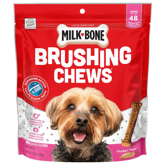Milk Bone Mini Brushing Chews Daily Dental Treats