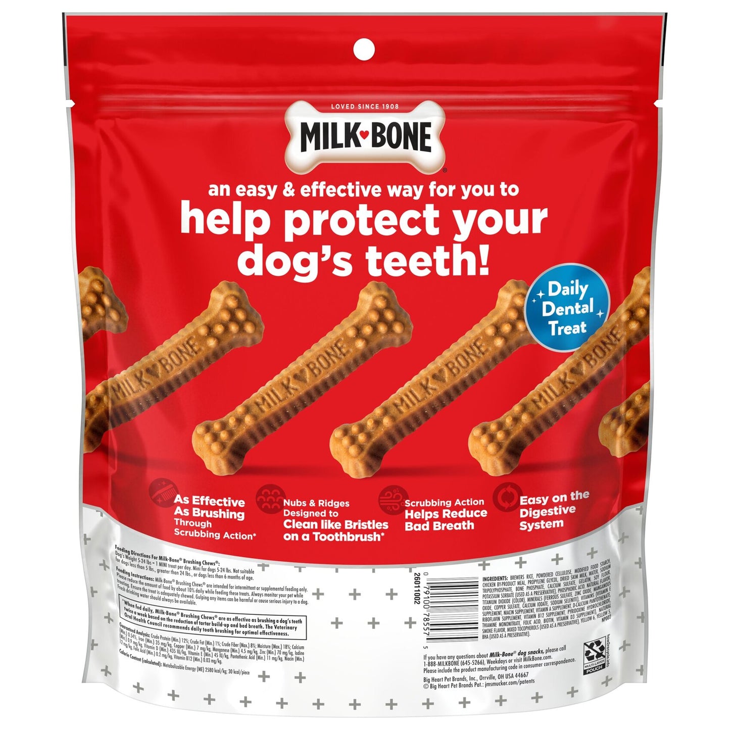 Milk Bone Mini Brushing Chews Daily Dental Treats