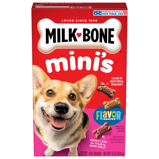 Milk Bone Flavor Snacks Mini Biscuits for Dogs
